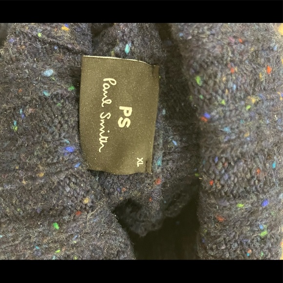 Paul Smith wool blend navy sweater - Picture 4 of 8